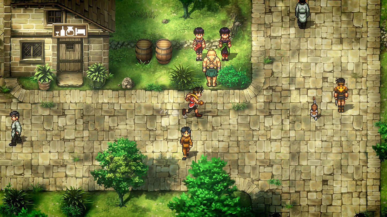 Suikoden I & II HD Remaster Gate Rune and Dunan Unification Wars. Nintendo Switch