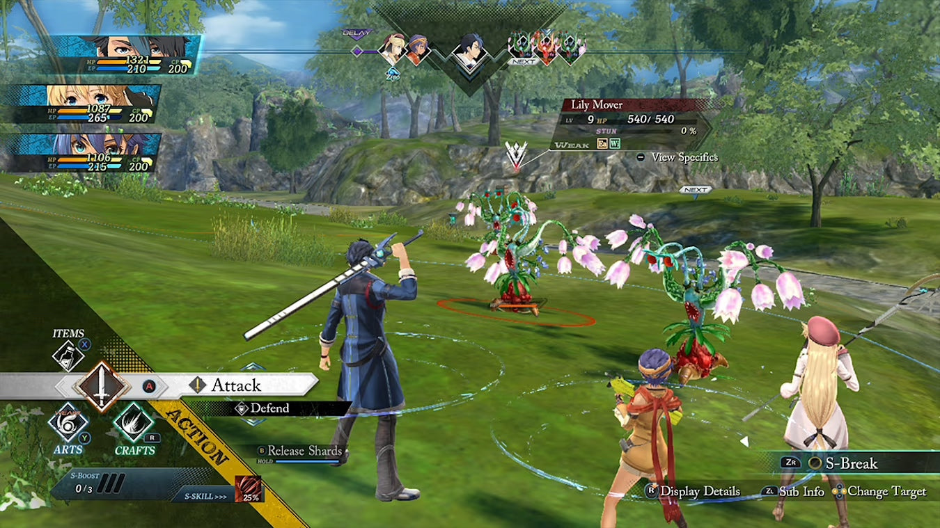 The Legend of Heroes: Trails through daybreak. PS5