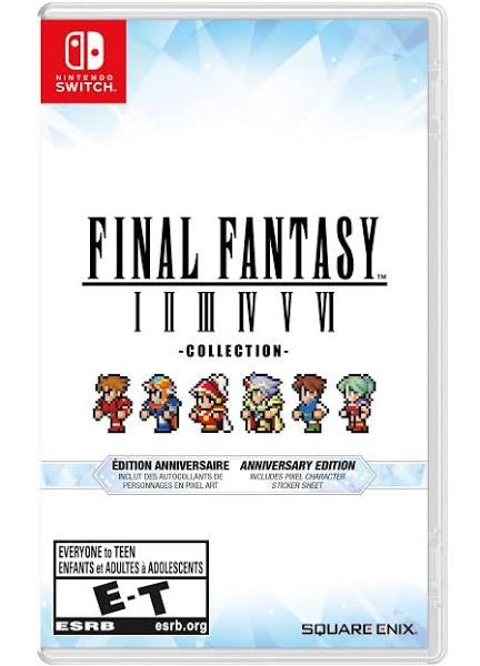 Final Fantasy I-VI Collection. Nintendo Switch