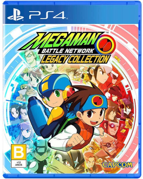 Megaman Battle Network Legacy Collection. PS4