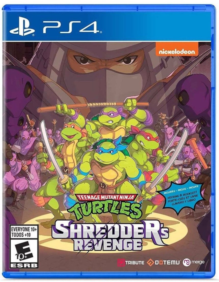Teenage Mutant Ninja Turtles Shredder's Revenge. PS4