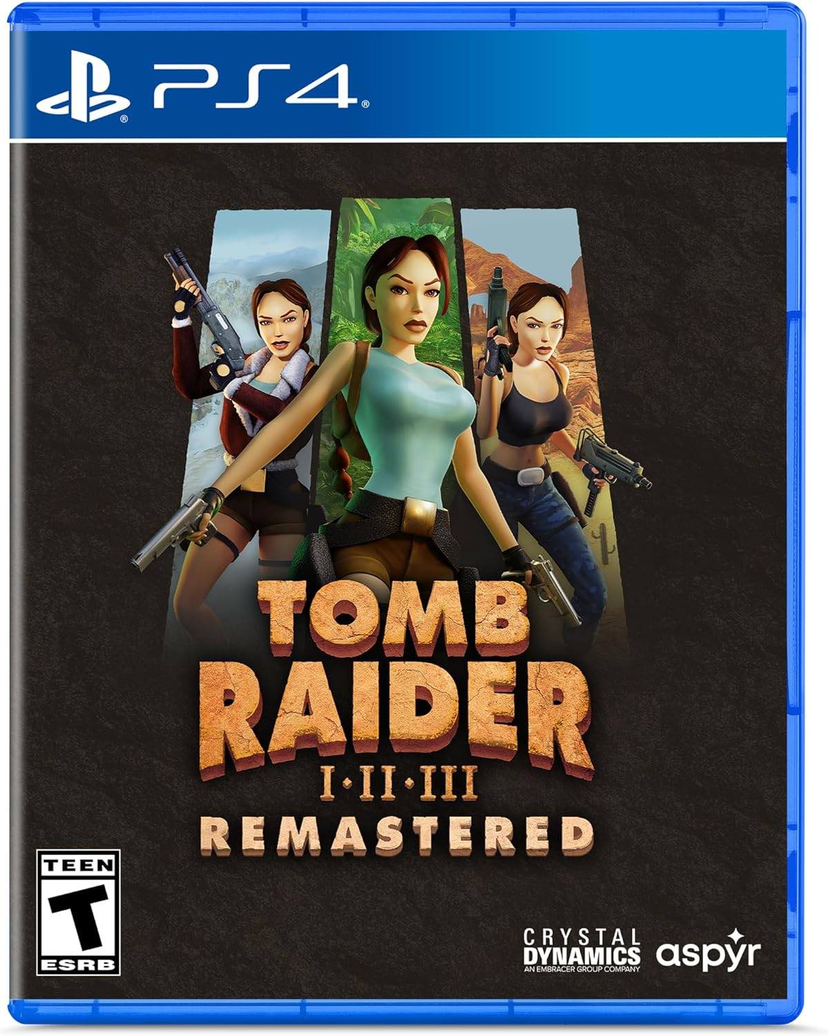 Tomb Raider I - III Remastered. PS4