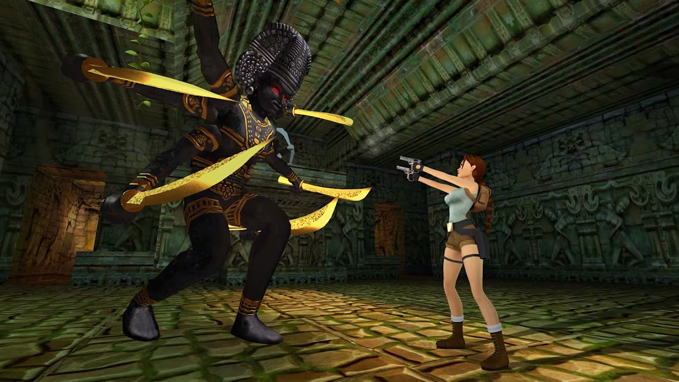 Tomb Raider I - III Remastered. PS5